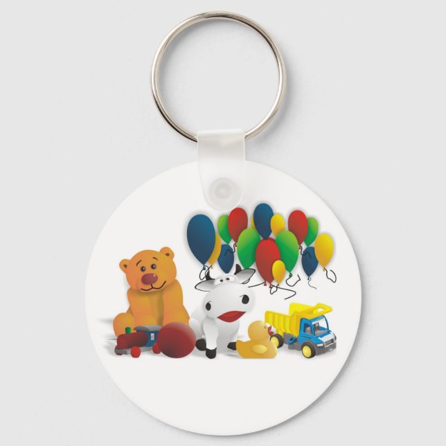 Children's toy key ring (Front)