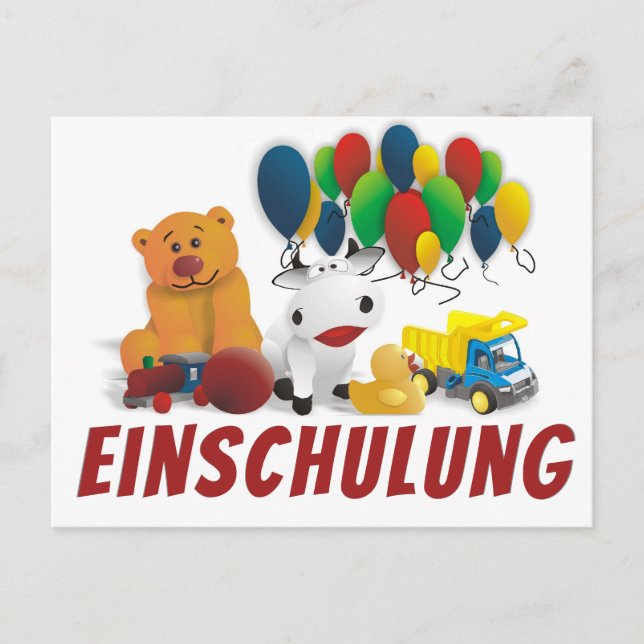 Children's toy postcard (Front)