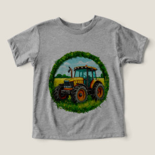Children's toy tractor