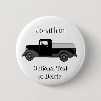 Children's Truck Button Pin