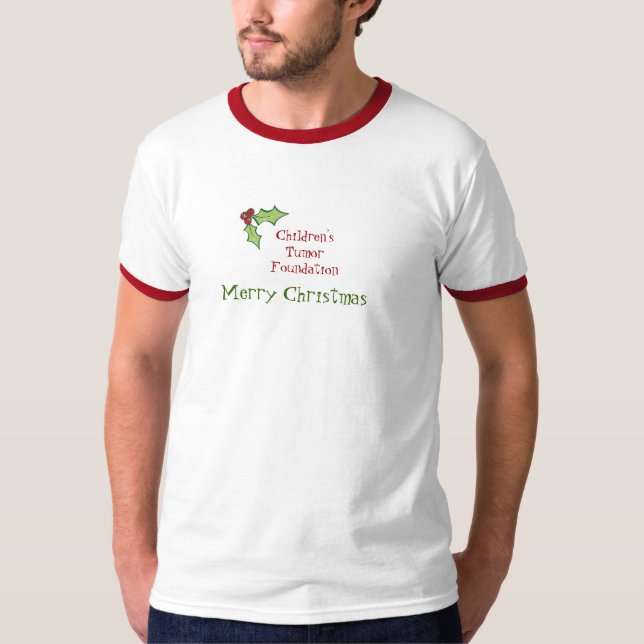 Children's Tumour Foundation Christmas T-Shirt (Front)