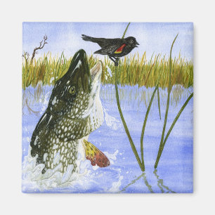 Children's Winning Artwork: northern pike Magnet