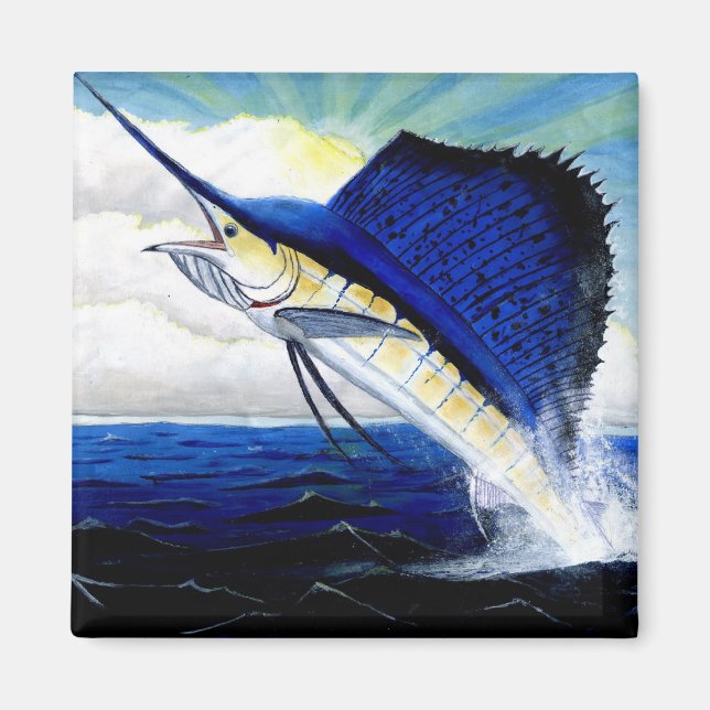 Children's Winning Artwork: sailfish Magnet (Front)