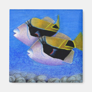 Children's Winning Artwork: triggerfish Magnet
