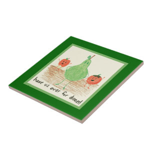 Child's Art, Green Tile