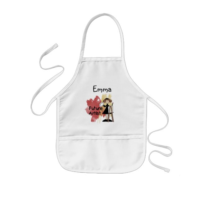 Child's Art Smock Kids Apron (Front)