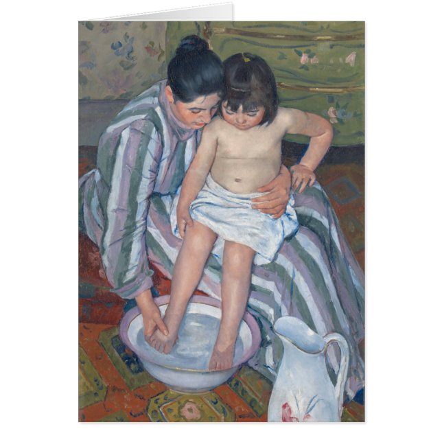 Child's bath, 1893 (oil on canvas) (Front)