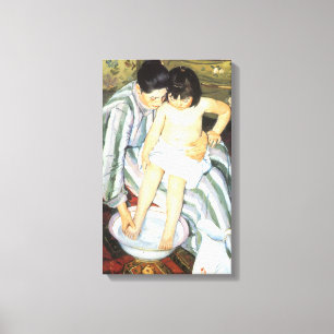 Child's Bath by Mary Cassatt Vintage Impressionism Canvas Print