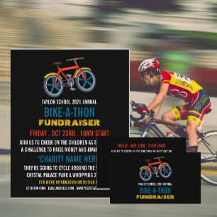 Child's Bike, Children's Charity Bike-a-Thon Event Business Card
