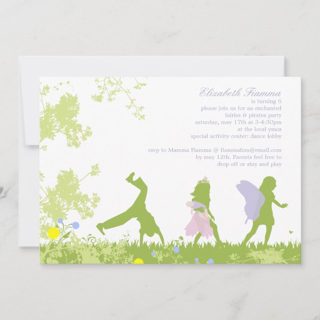 Child's Birthday Invitation (Front)