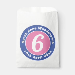 Child's Birthday Party Sweets Favour Bags