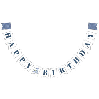 Child's Blueberry Berry First Birthday Bunting