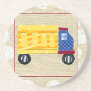 Child's Dump Truck by Chariklia Zarris Coaster