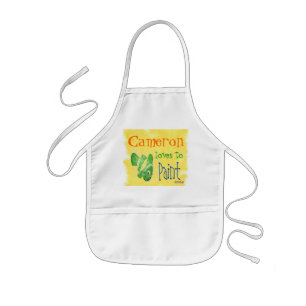 Childs Personalised Painting Apron