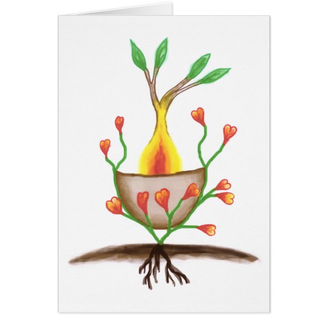 Child's Plant Art (Front)