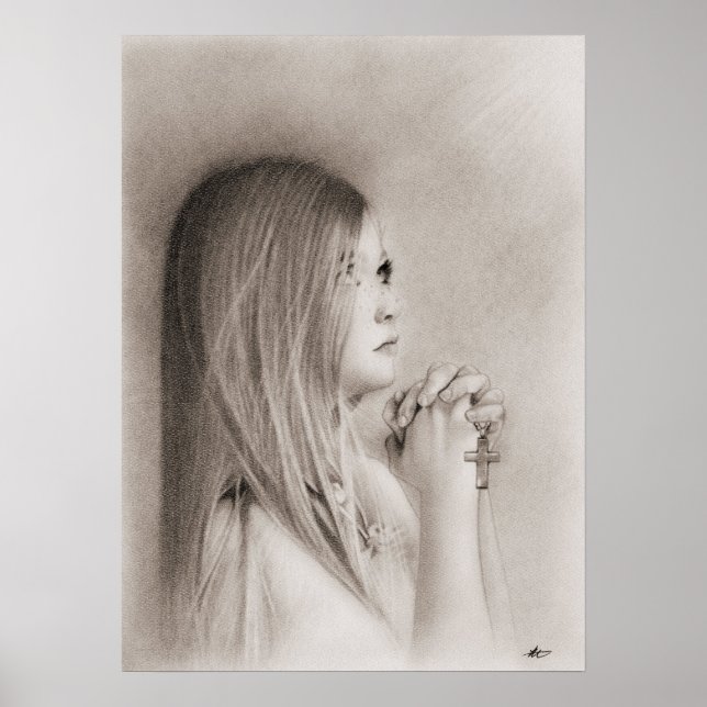 Child's Prayer Poster (Front)