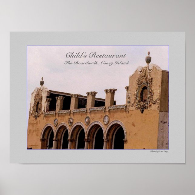 Childs Restaurant Facade Poster (Front)