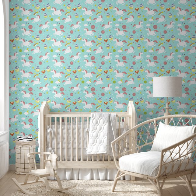 Child's Room Delicate Design Wallpaper (Kids)