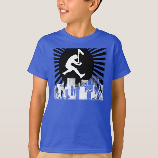 child's scooter freestyle T-Shirt (Front)