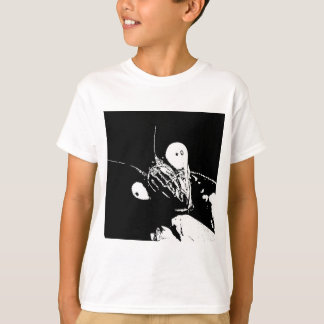 Childs T-Shirt - Mantis Black and White