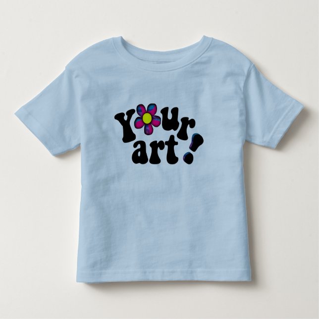 Child's T-Shirt with his/her own Artwork! (Front)