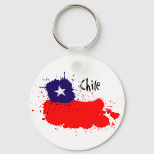 Chile artsy keychain