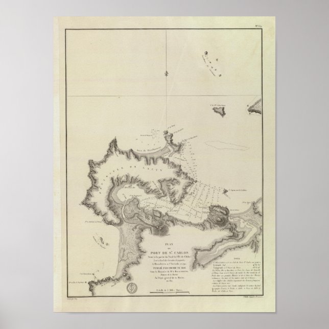 Chile Atlas Map Poster (Front)