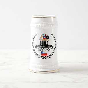 Chile Beer Stein