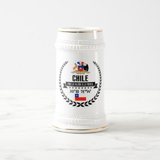 Chile Beer Stein (Center)