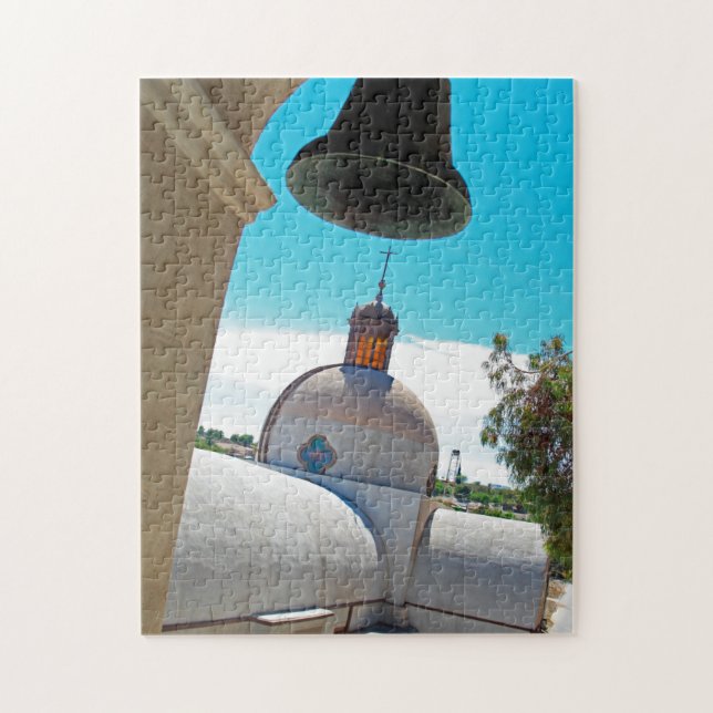 Chile bell tower 252-pc jigsaw puzzle (Vertical)