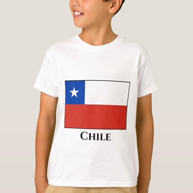 Chile (Chilean) Flag Magnet T-Shirt (Front)