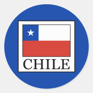 Chile Classic Round Sticker
