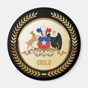 Chile Coat Of Arms Magnet