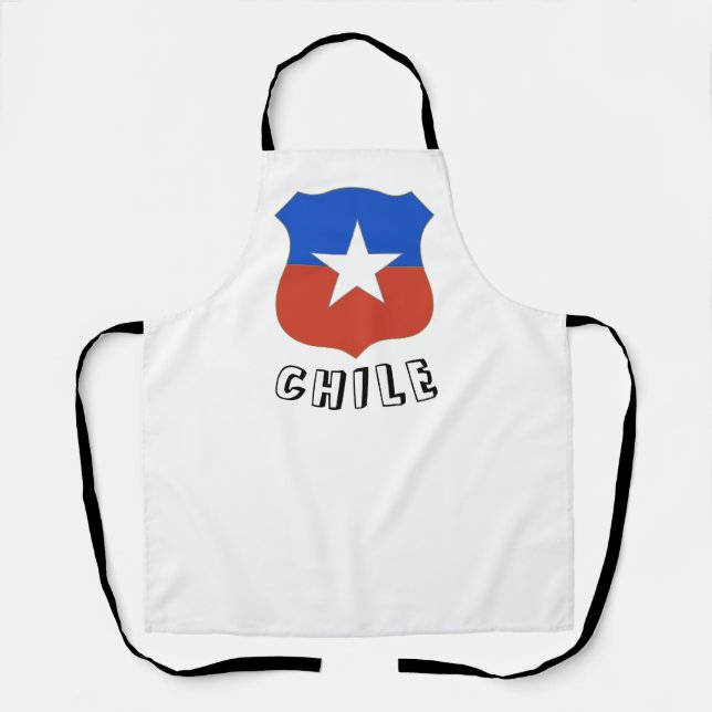 Chile Emblem Apron (Front)