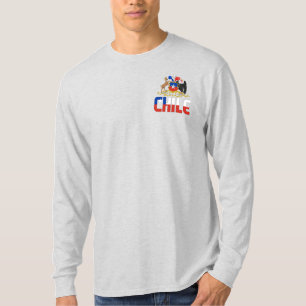 Chile Flag and Coat of Arms Patriotic T-Shirt