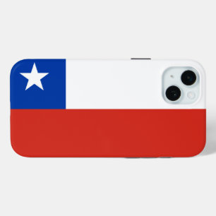 Chile flag iPhone 15 mini case