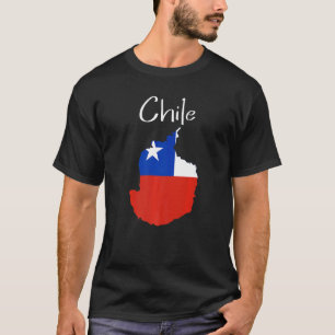 Chile Flag Chilean Chile for women and men T-Shirt