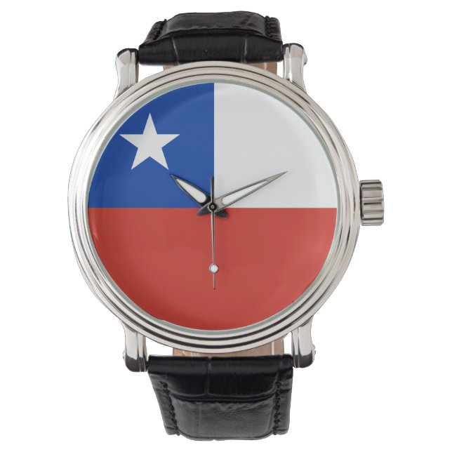 Chile flag eWatch Watch (Front)
