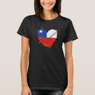 Chile Flag I love Chile It is in my DNA for Chile T-Shirt
