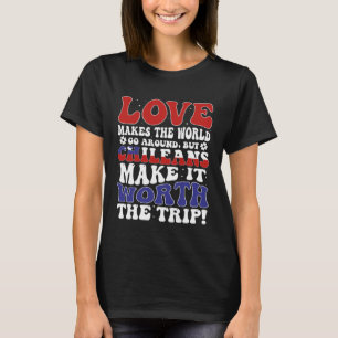 Chile Flag Men & Women Cute Til Chileans T-Shirt