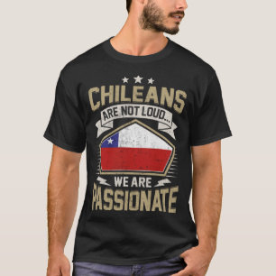 Chile Flag Passionate Chileans Girls & Women T-Shirt