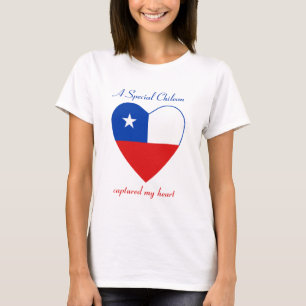 Chile Flag Sweetheart T-Shirt