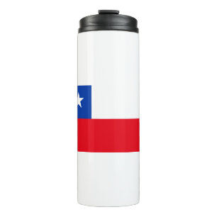 Chile Flag Thermal Tumbler