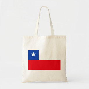 Chile Flag Tote Bag