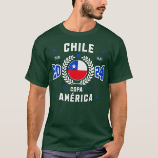 Chile Ftbol Pride Tee Copa America 2024 Fan Gear