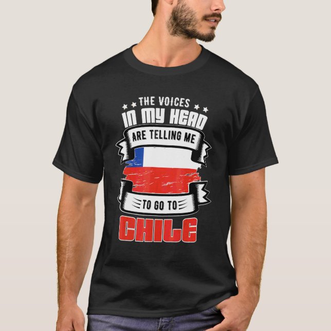 Chile In My Head T-Shirt (Front)