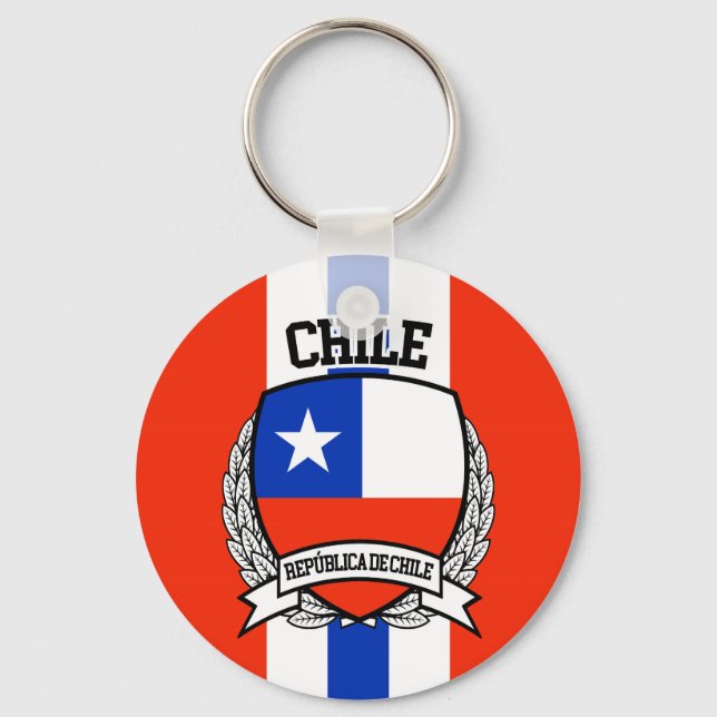 Chile Key Ring (Front)