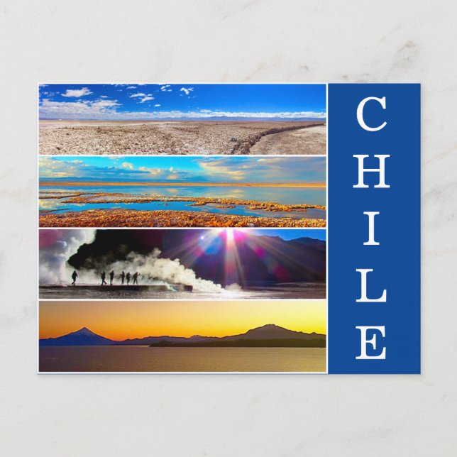 chile natural parks postcard (Front)