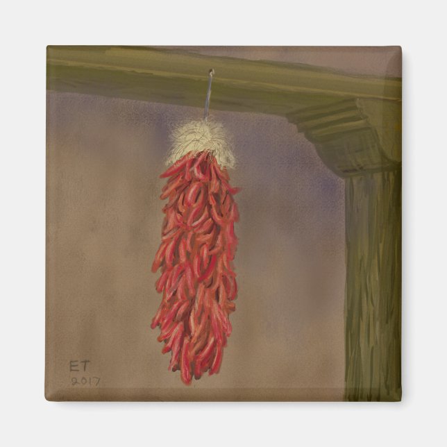 Chile Ristra Magnet (Front)