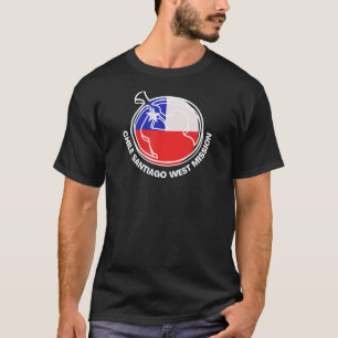 Chile Santiago West LDS Mission Proud Mormon Missi T-Shirt